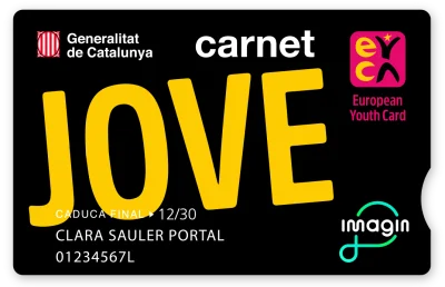 Agència Catalana de la Joventut card
