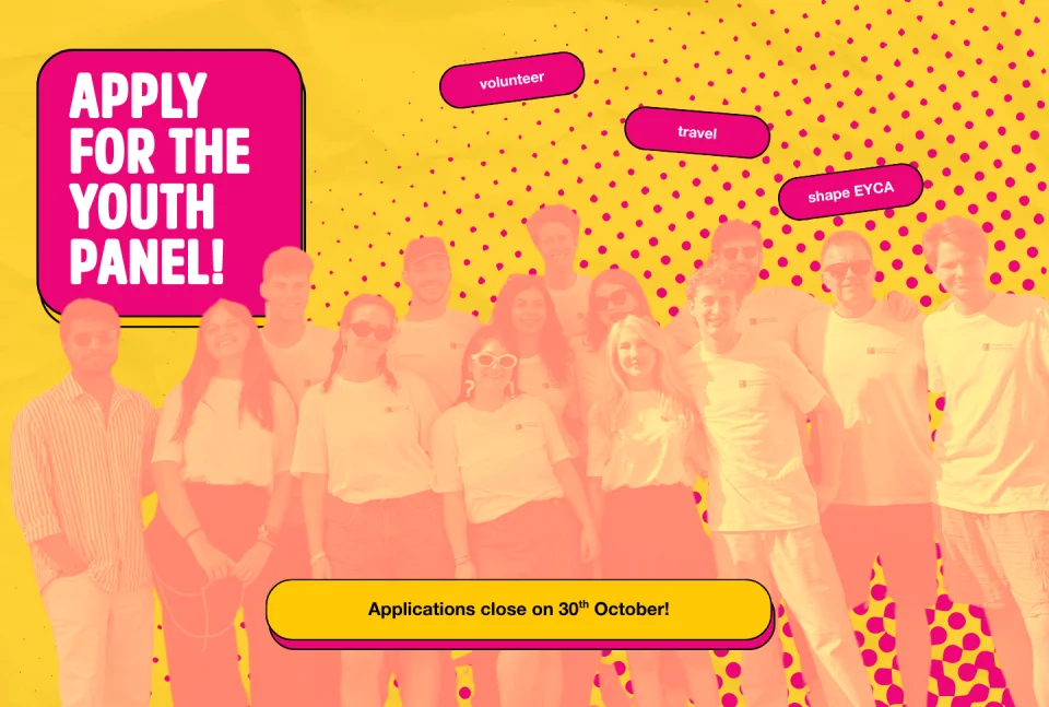 Apply for the 5th edition of the EYCA Youth Panel